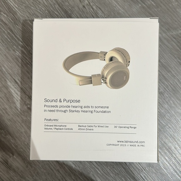 Lstn bardot wireless headphones. Jilly box headphones - Picture 2 of 4